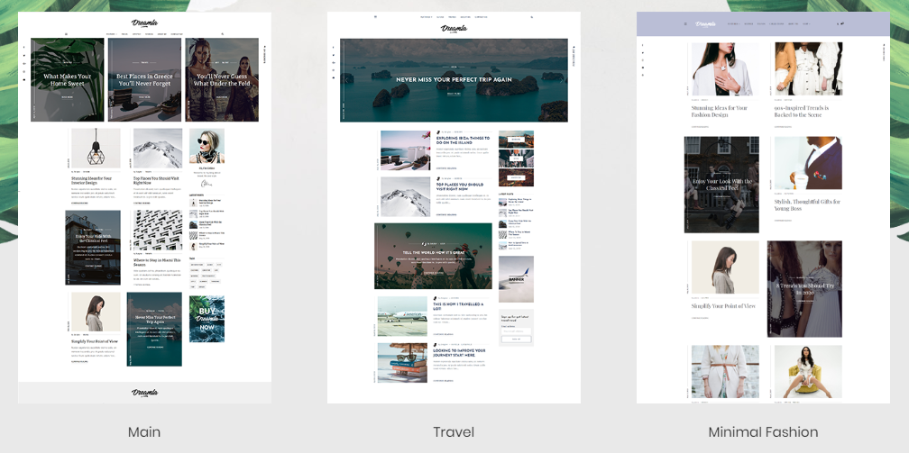 best web page design themes