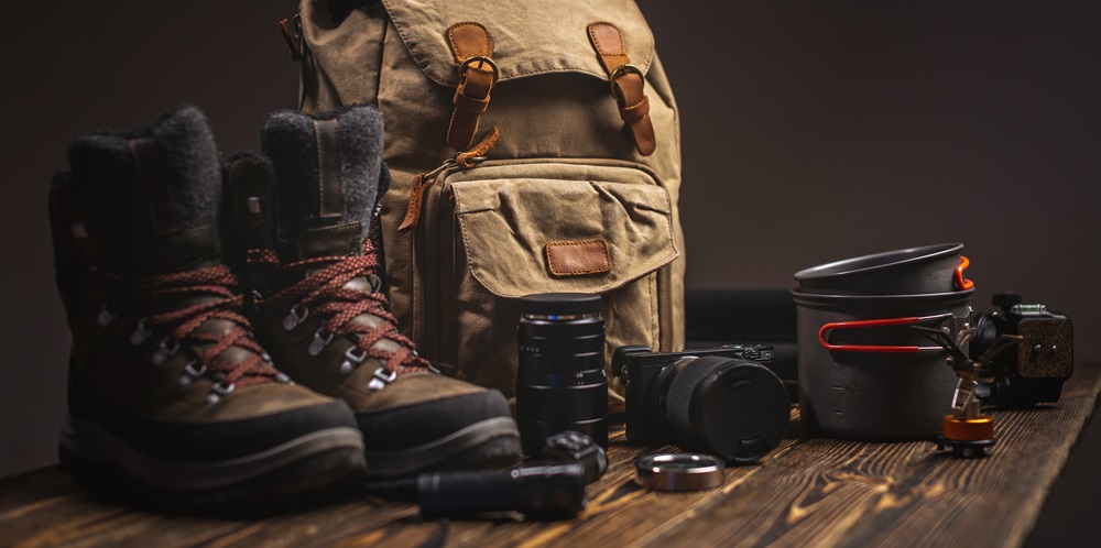 used camping gear